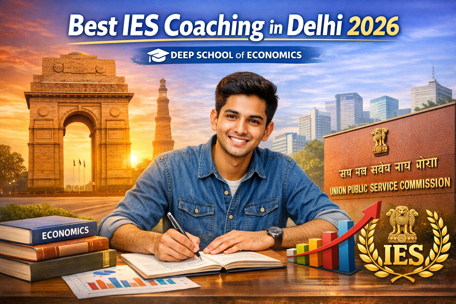 Best IES Coaching in Delhi for Indian Economic Service 2026 by Deep School of Economics
