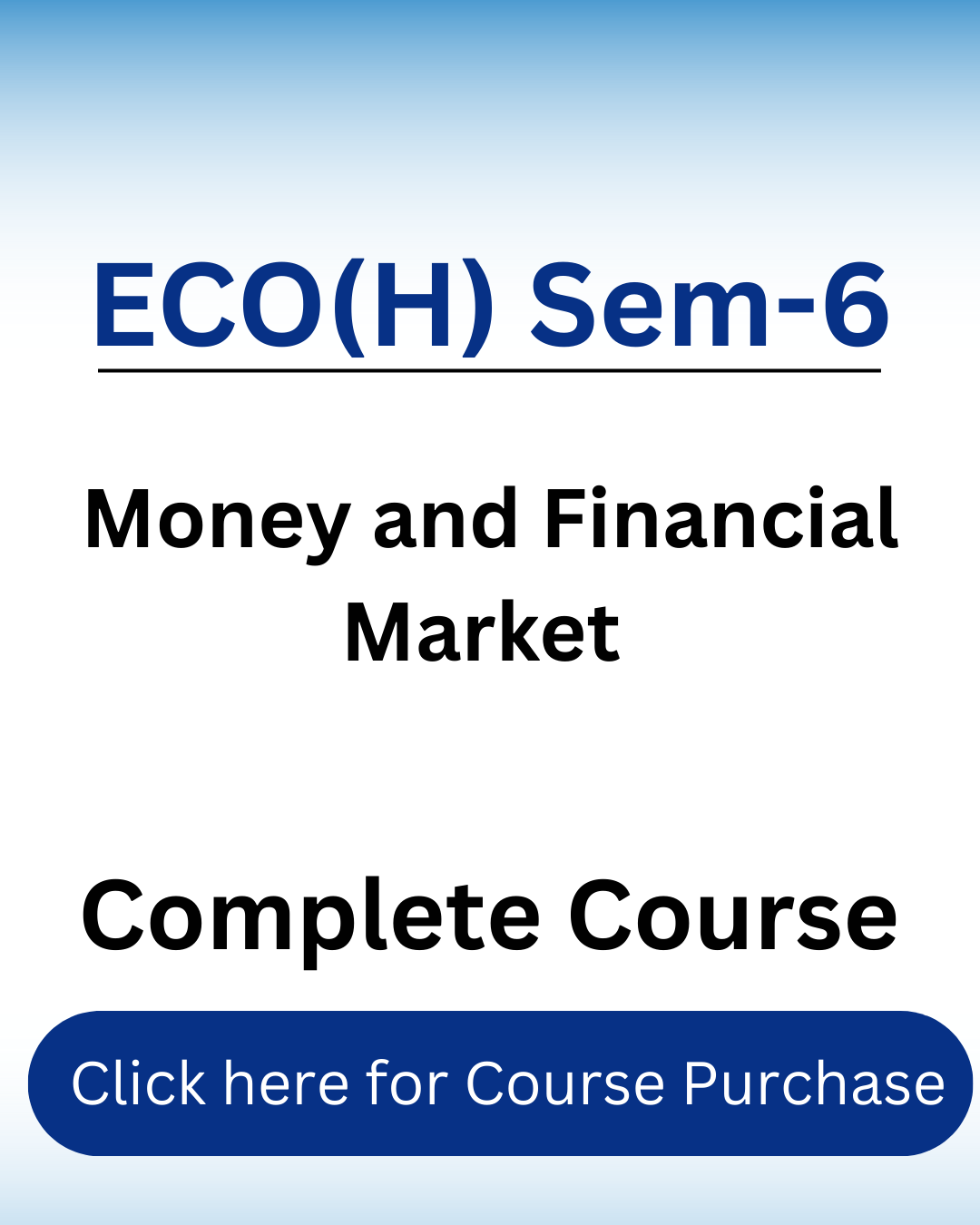 Money and Financial Market